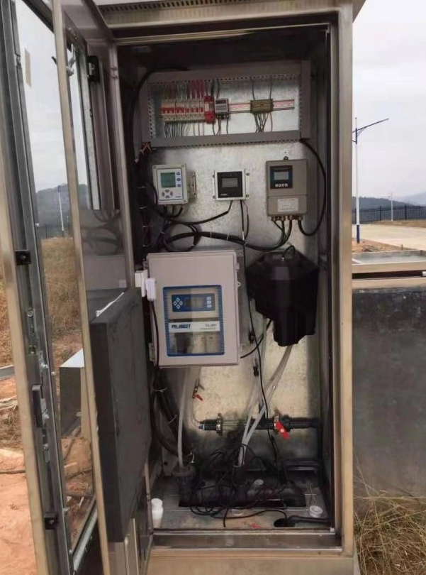 أجهزة استشعار المياه Probest في حقل محطة مياه الصنبور الثانية بمدينة Gutian