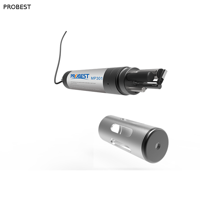 MP301 China عبر الإنترنت متعددة المعلمات عمق درجة الحموضة ORP الموصلية والملوحة و TDS التعكر Do Chlorophyll الأزرق والأخضر الطحالب الأمونيا النتروجين نتروجين محلل المياه الفلوريد