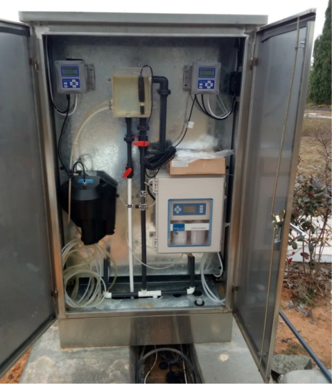 الحالات المثيرة: مشروع Waterworks County County ، مقاطعة Fujian Water Online معدات المشتريات والتركيب