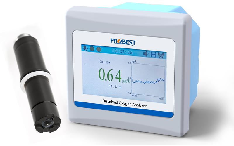 PMDO-700 Series Online PPB Low-Level Do Solled Oxygen Analyzer مراقبة استمرار اختبار تتبع المياه النقي