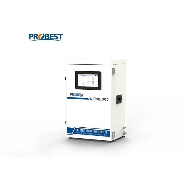  PWQ1000 ، PWQ2000 probest شبكة أنابيب شبكة مراقبة الجودة نظام تعكر درجة الحموضة المحلل الكلور المتبقي