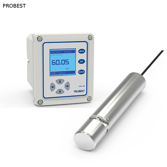  PUVCOD-900 China Probest Online RS485 Probest Cod Probe Probe أداة قياس لمياه الصرف الصحي ومياه البحر